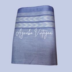 Petit Mouchoir Tissus bleu 