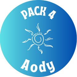 Pack 4 aody