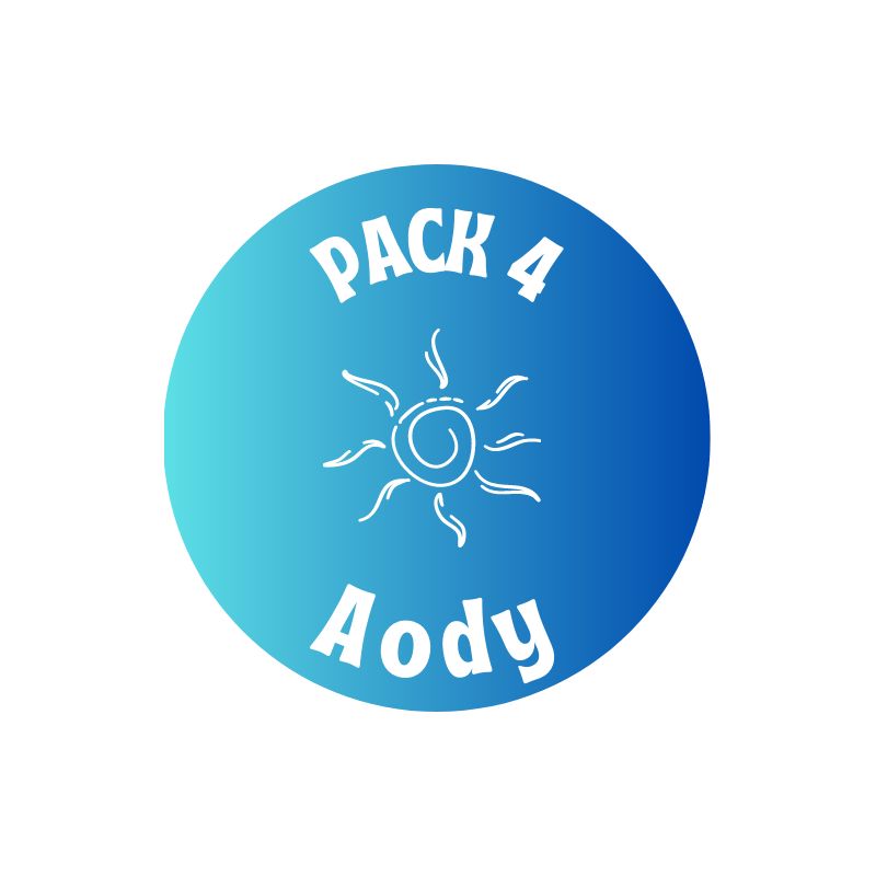 Pack 4 aody